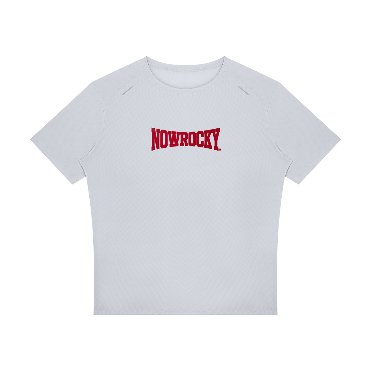 T-shirt Raglan Reflective Slim – Nowrocky™ — szew raglanowy na ramieniu z bliska