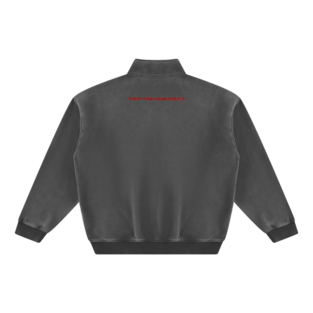 Bluza Fleece Vintage Wash – Nowrocky (streetwear)