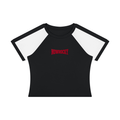 T-shirt Slim Raglan Color Block – Nowrocky™ — koszulka slim z rękawem raglanowym, ujęcie z przodu