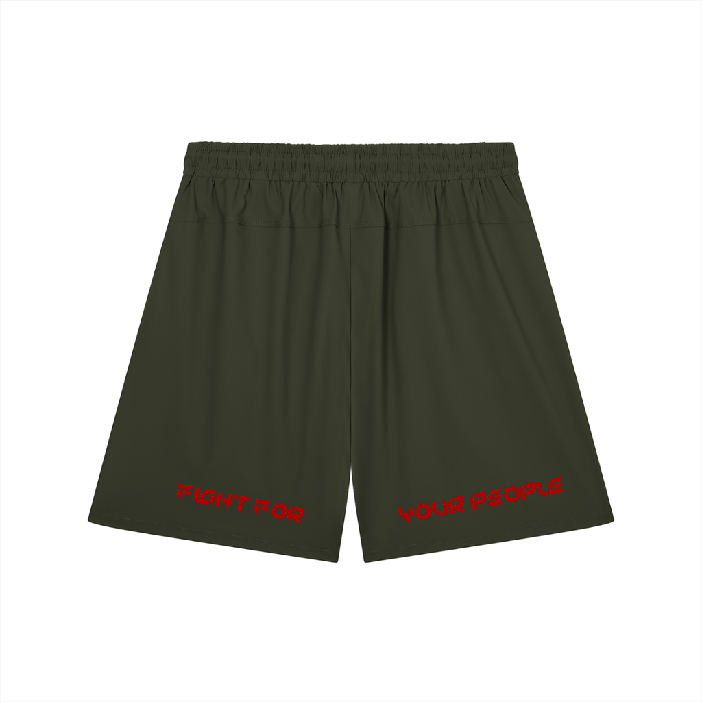 Szorty Drawstring Loose – Nowrocky™ — stylizacja uliczna z koszulką