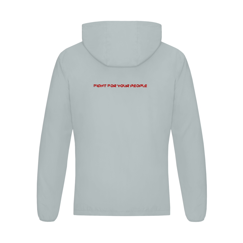 Kurtka z Kapturem Full Zip – Nowrocky™ — kurtka od tyłu, kadr studyjny