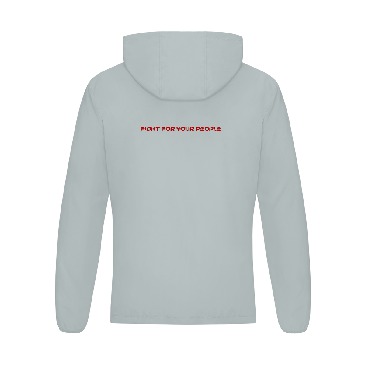 Kurtka z Kapturem Full Zip – Nowrocky™ — kurtka od tyłu, kadr studyjny