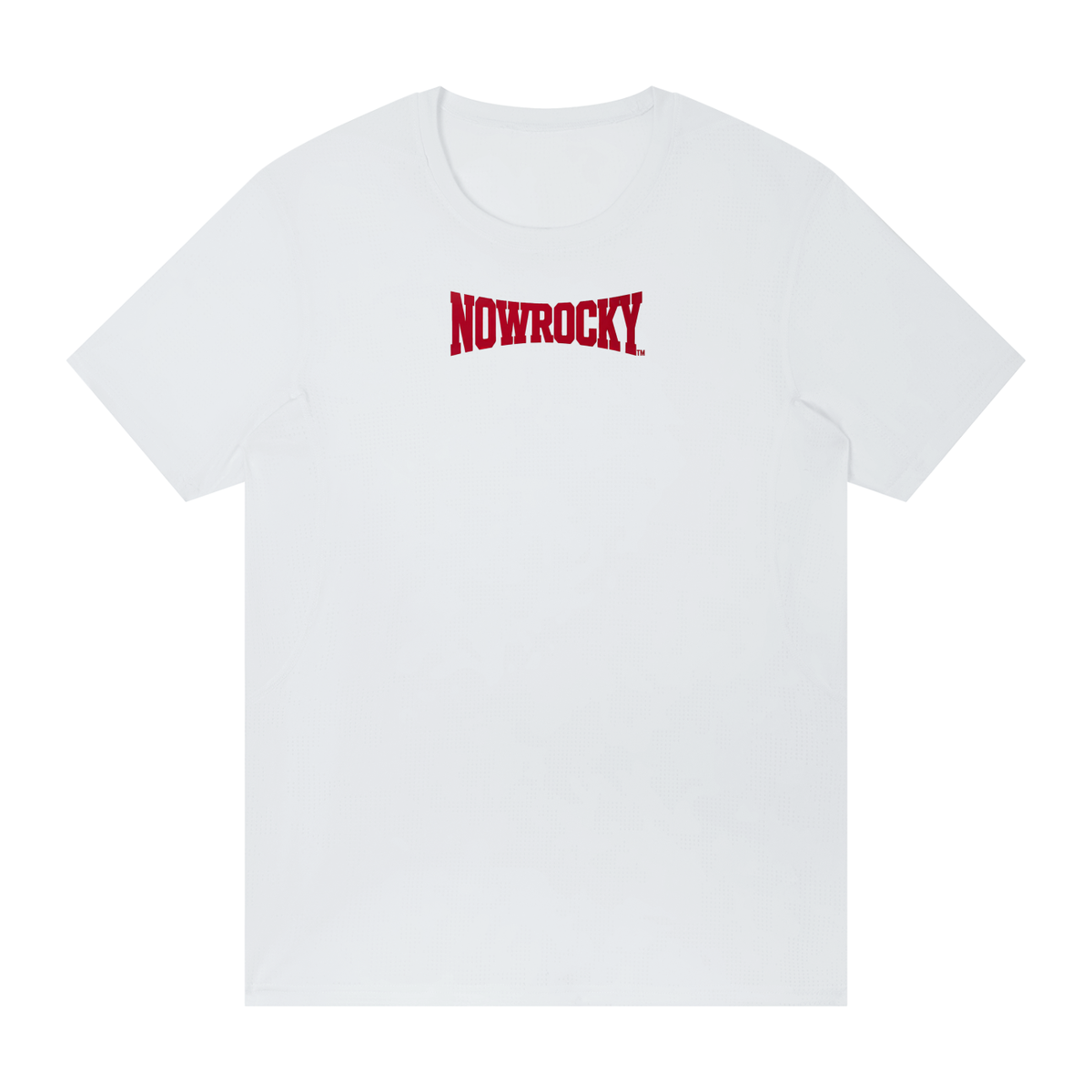 T-shirt Jacquard Mesh – Nowrocky™ — koszulka na modelu, cała sylwetka