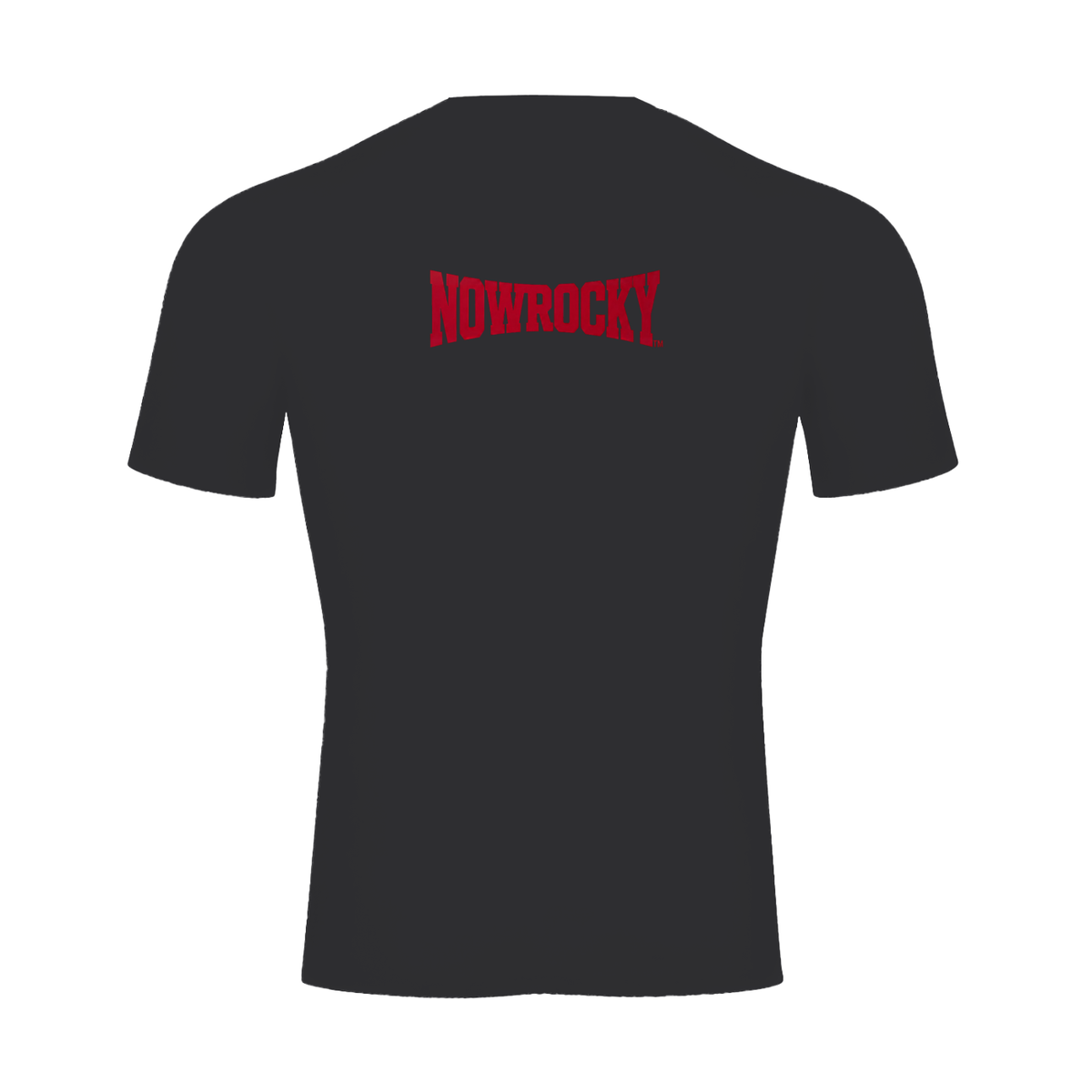 T-shirt Performance Raglan – Nowrocky™ — koszulka sportowa, widok z tyłu