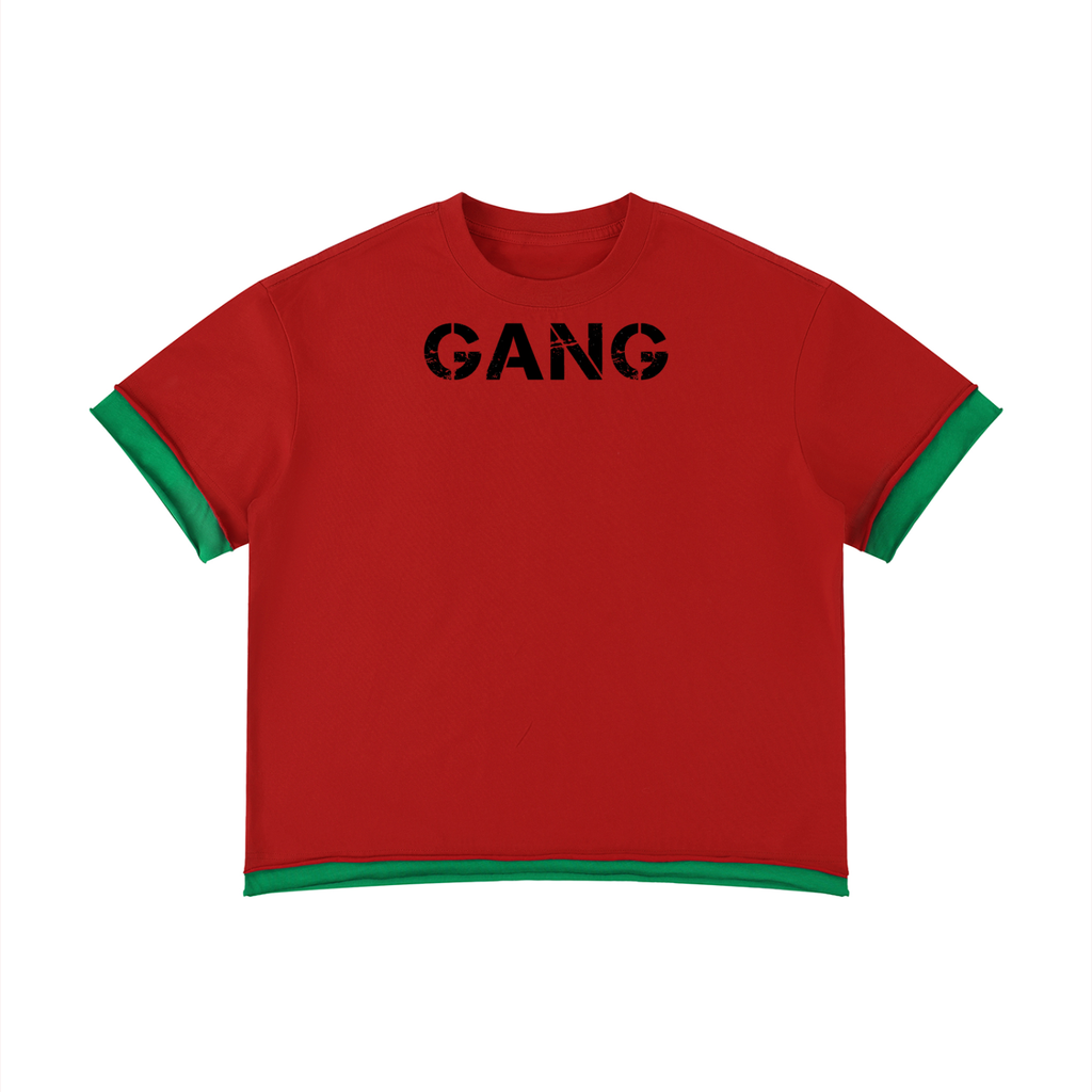 T-shirt Boxy Color Block – Nowrocky™