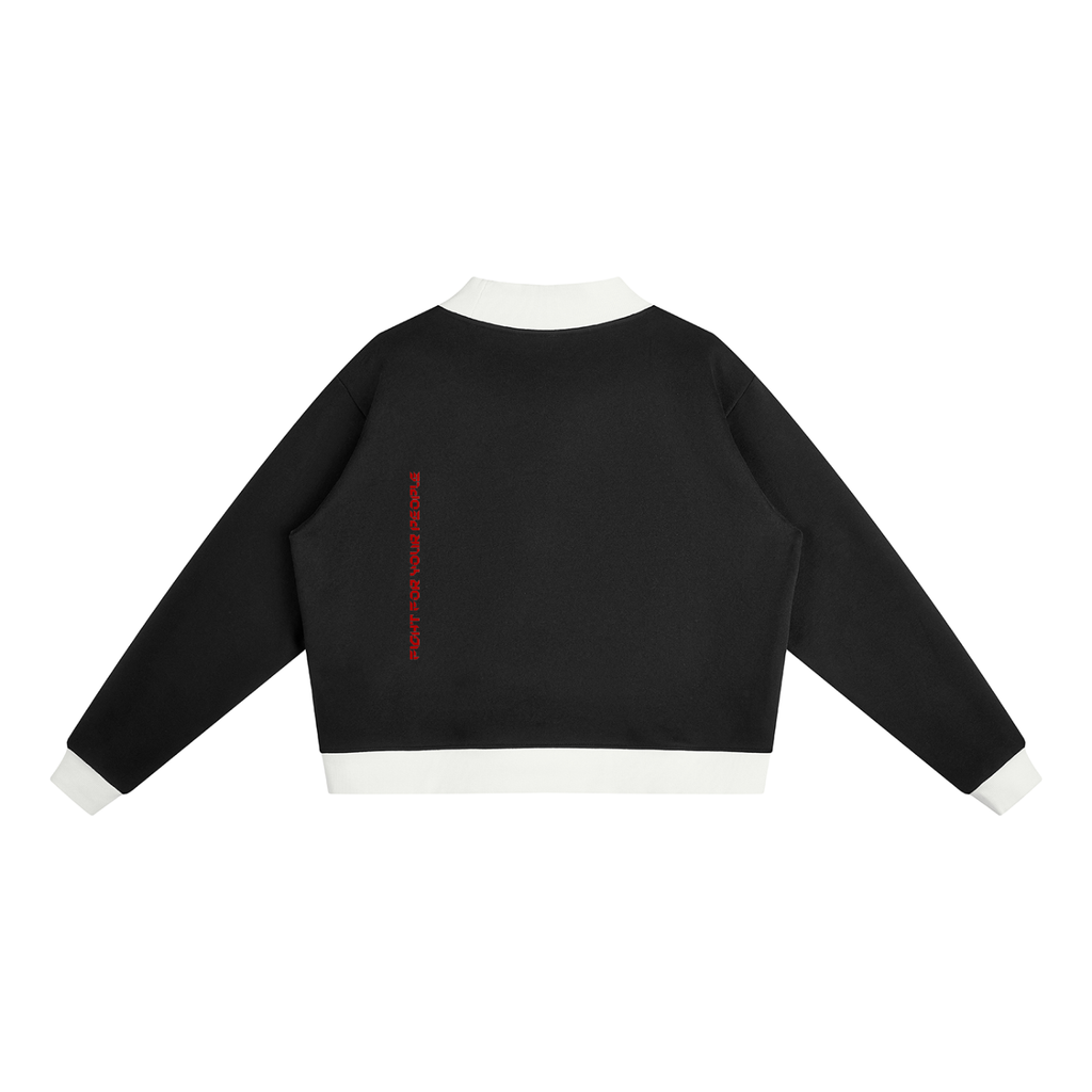 Bluza Color Block Mock Neck – Nowrocky (streetwear)