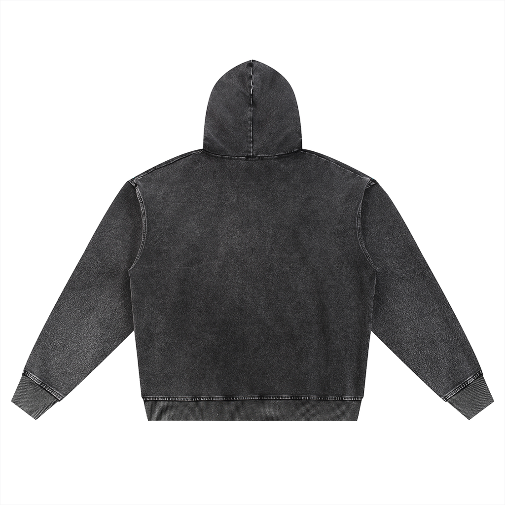 Bluza Oversized Snow Wash Zip-Up – Nowrocky™