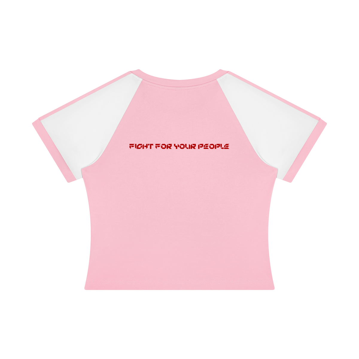 T-shirt Slim Raglan Color Block – Nowrocky™ — kadr trzy czwarte sylwetki