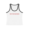 Tank Top Crop Contrast Trim – Nowrocky™ — ramiączko z kontrastowym wykończeniem