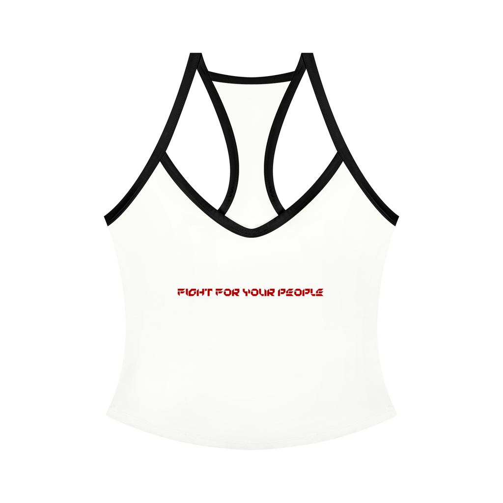 Tank Top Color Block Racerback – Nowrocky™ — styk dwóch kolorów na korpusie