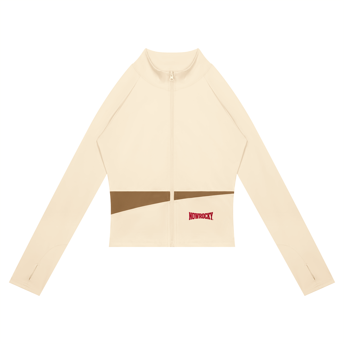 Kurtka Yoga Paneled w kolorze morelowo-khaki – Nowrocky (streetwear)
