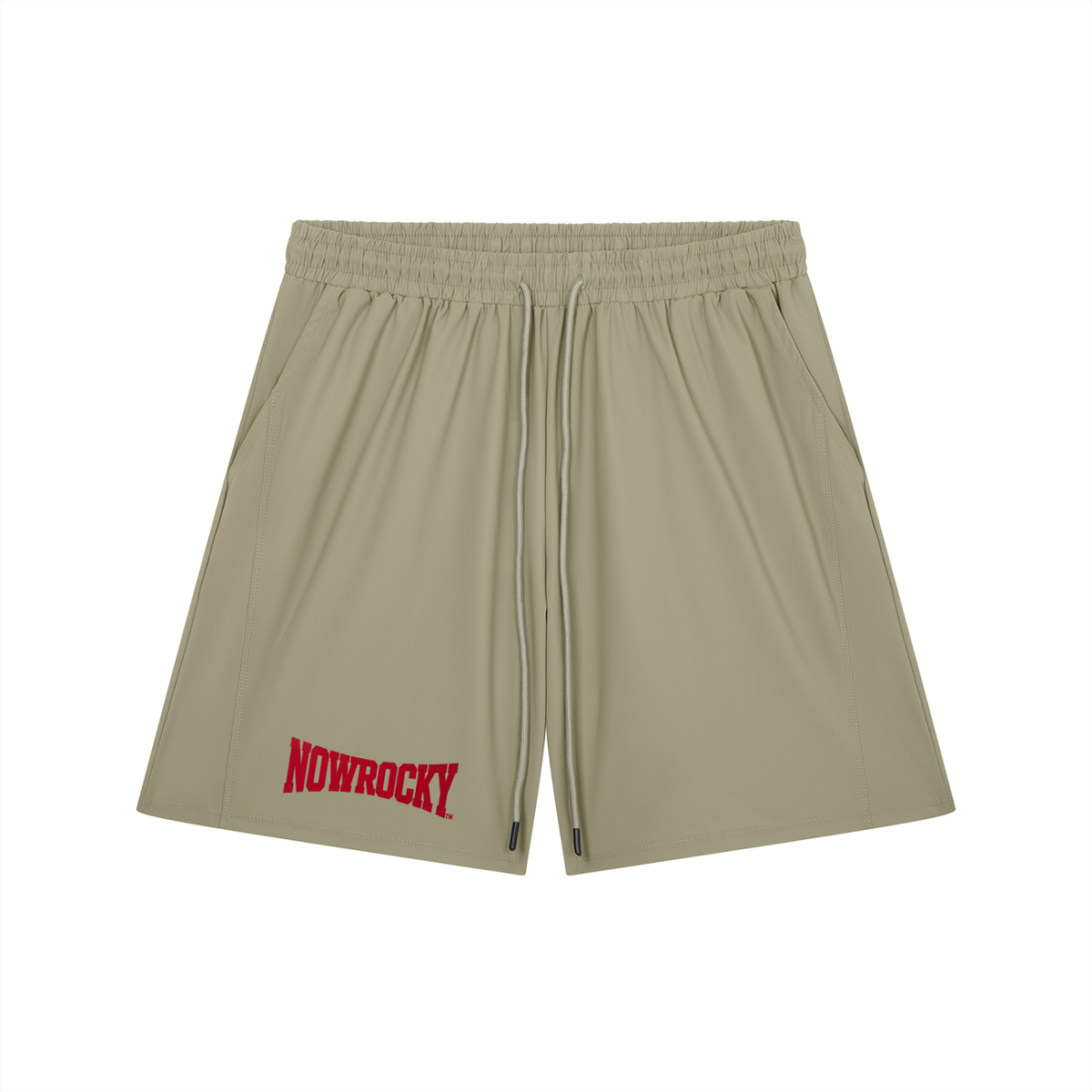 Szorty Drawstring Loose – Nowrocky™ — szorty na modelu, cała sylwetka