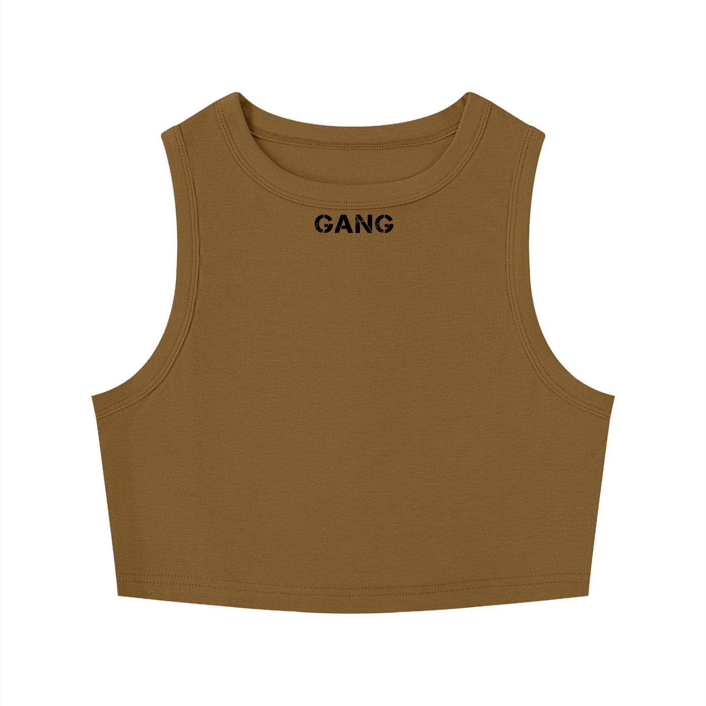 Tank Top Damski Tight Crewneck Crop – Nowrocky™