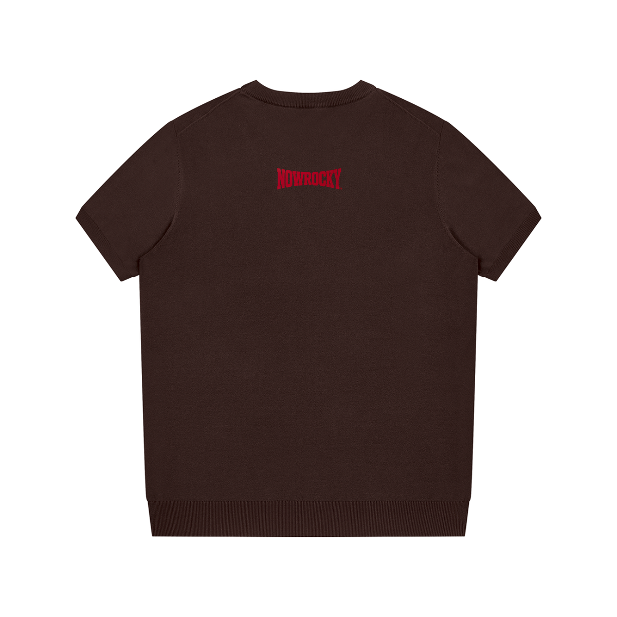 T-shirt Dziany Crewneck – Nowrocky™ — dolna krawędź i szew boczny