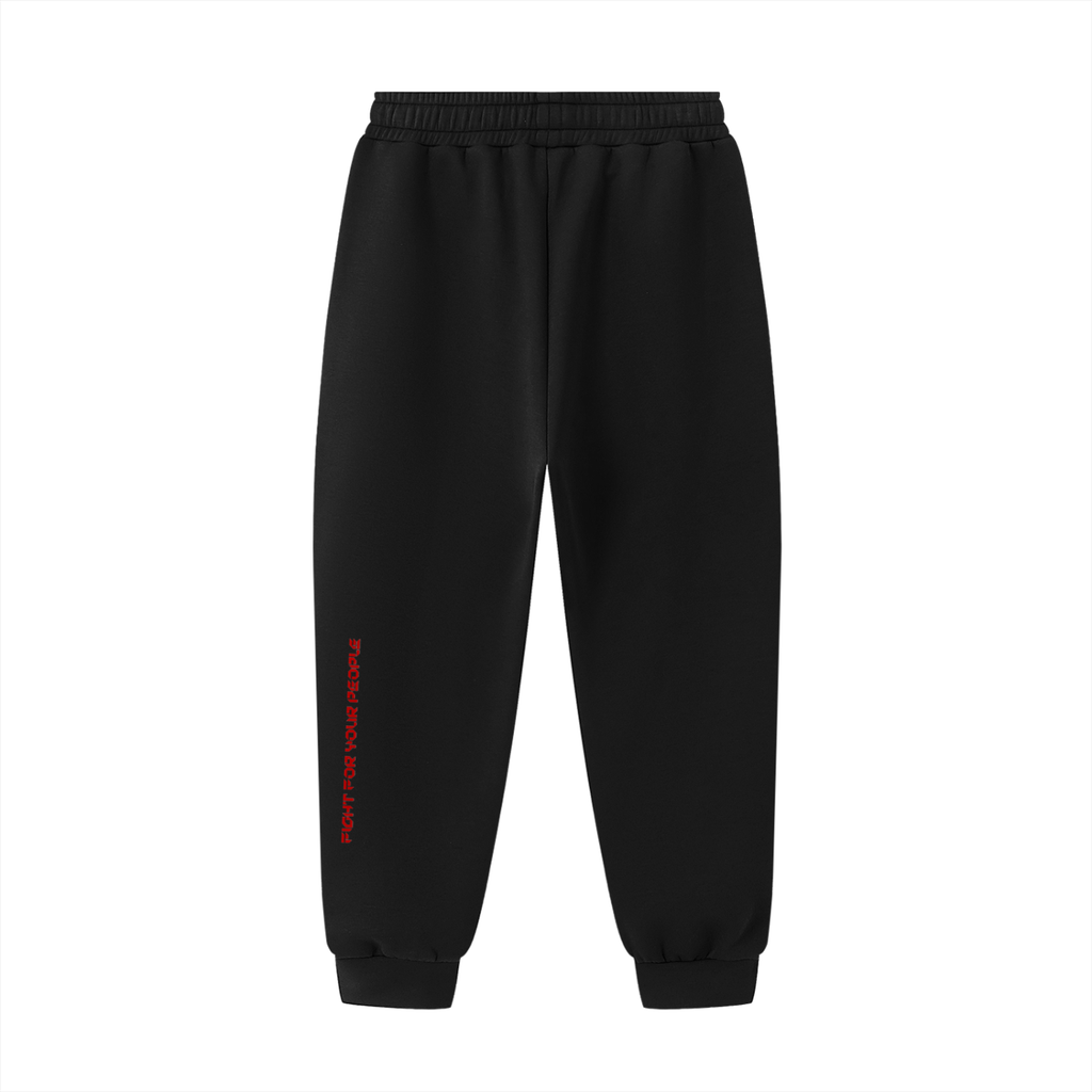 Spodnie Dresowe Jogger Tapered – Nowrocky™ — spodnie dresowe od tyłu, tylne kieszenie