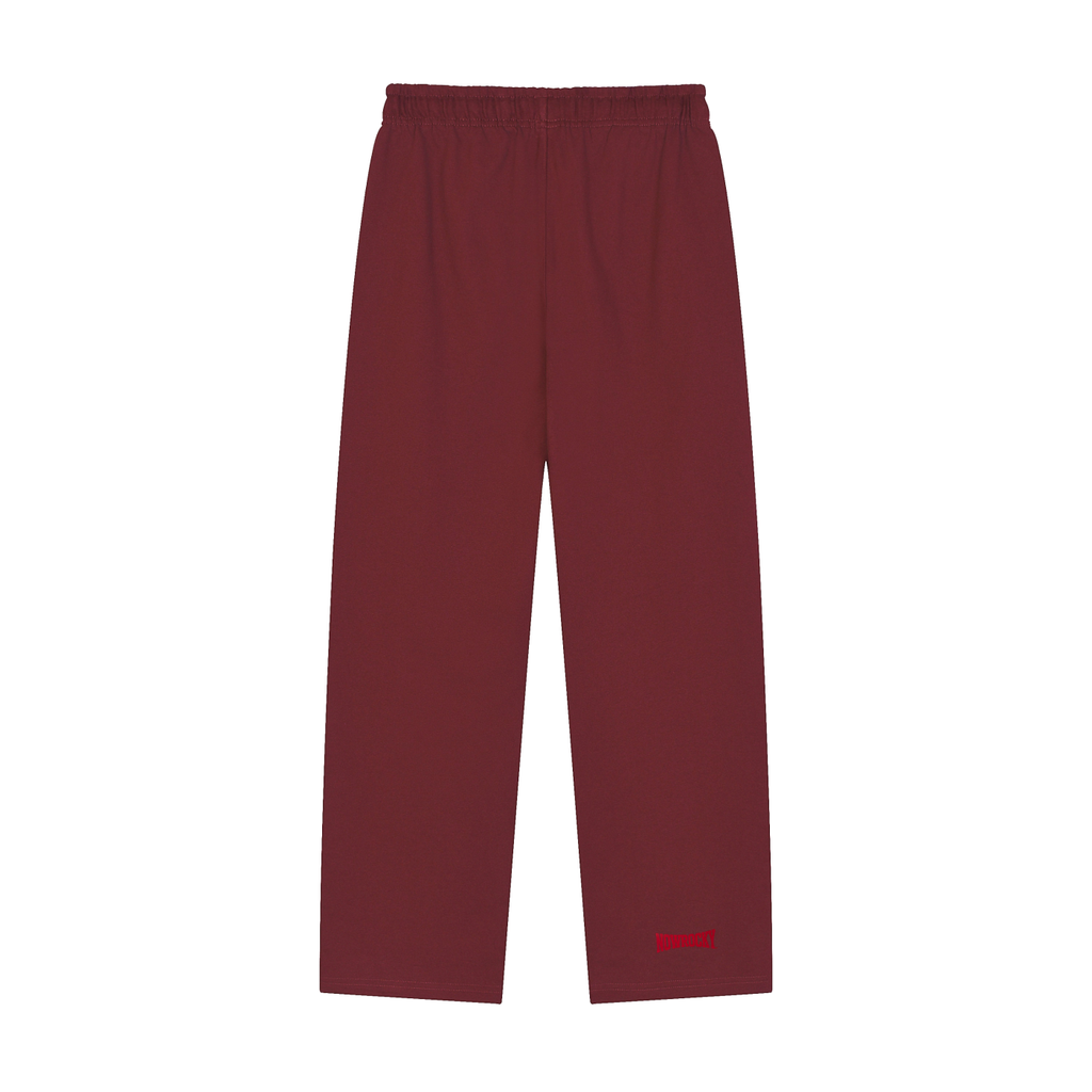 Spodnie Dresowe Straight Leg – Nowrocky™ — stylizacja uliczna, kadr od pasa w dół