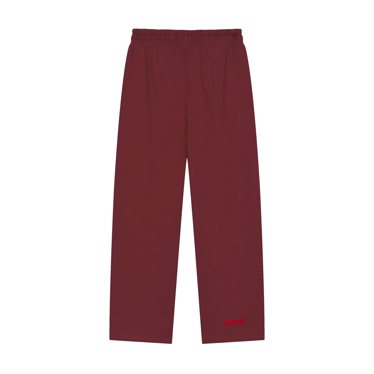 Spodnie Dresowe Straight Leg – Nowrocky™ — stylizacja uliczna, kadr od pasa w dół