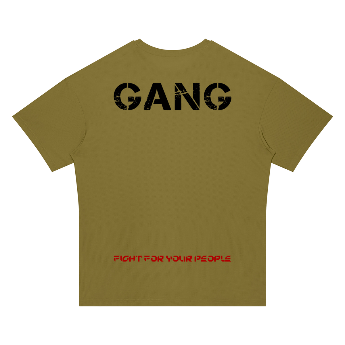 T-shirt Drop Shoulder Loose – Nowrocky™ — zbliżenie na linię opuszczonego ramienia
