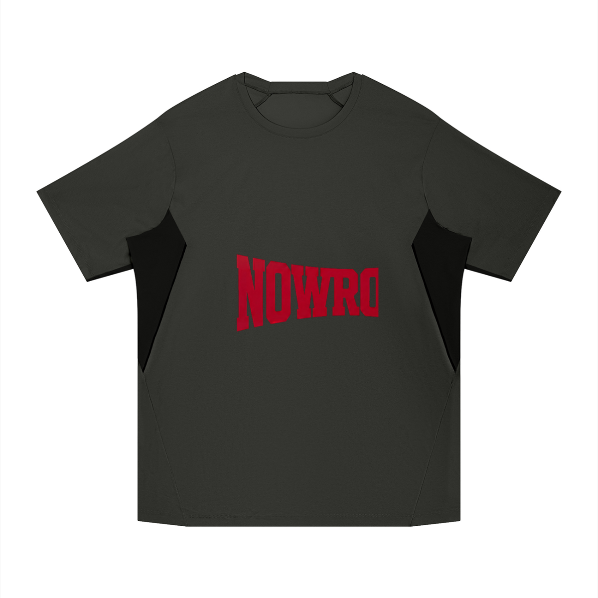 T-shirt Lightweight Training – Nowrocky™ — rękaw i szew barkowy z bliska