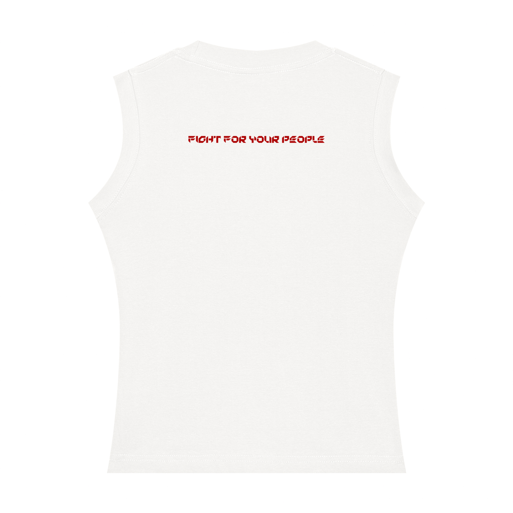 Tank Top Crewneck Regular Fit – Nowrocky™ — okrągły dekolt i obszycie