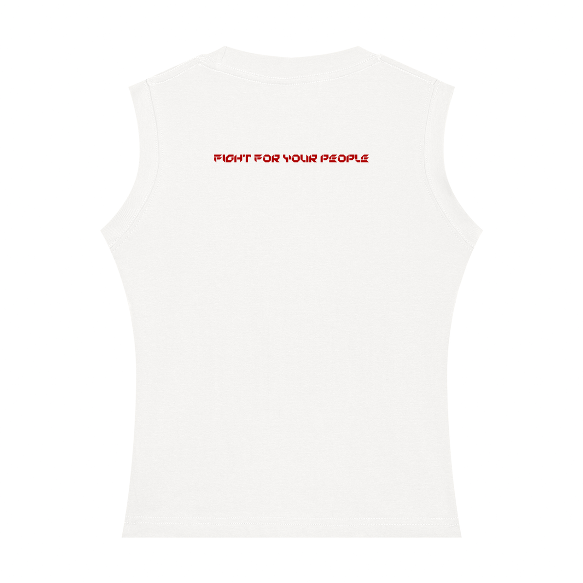 Tank Top Crewneck Regular Fit – Nowrocky™ — okrągły dekolt i obszycie