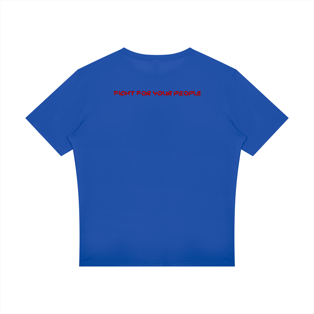 T-shirt Raglan Reflective Slim – Nowrocky™ — faktura dzianiny w świetle bocznym