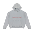 Bluza z Kapturem Distressed Mineral Wash w kolorze cementowy szary – Nowrocky (streetwear)