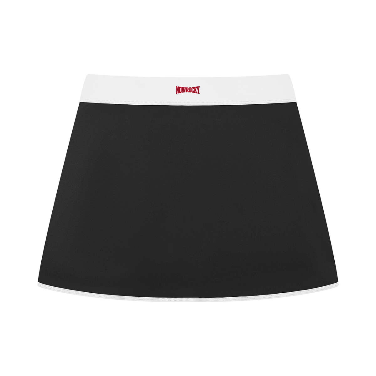 Spódnica Skort Color Block A-Line – Nowrocky™ — spódniczka z wszytymi szortami od tyłu, rozkloszowany dół