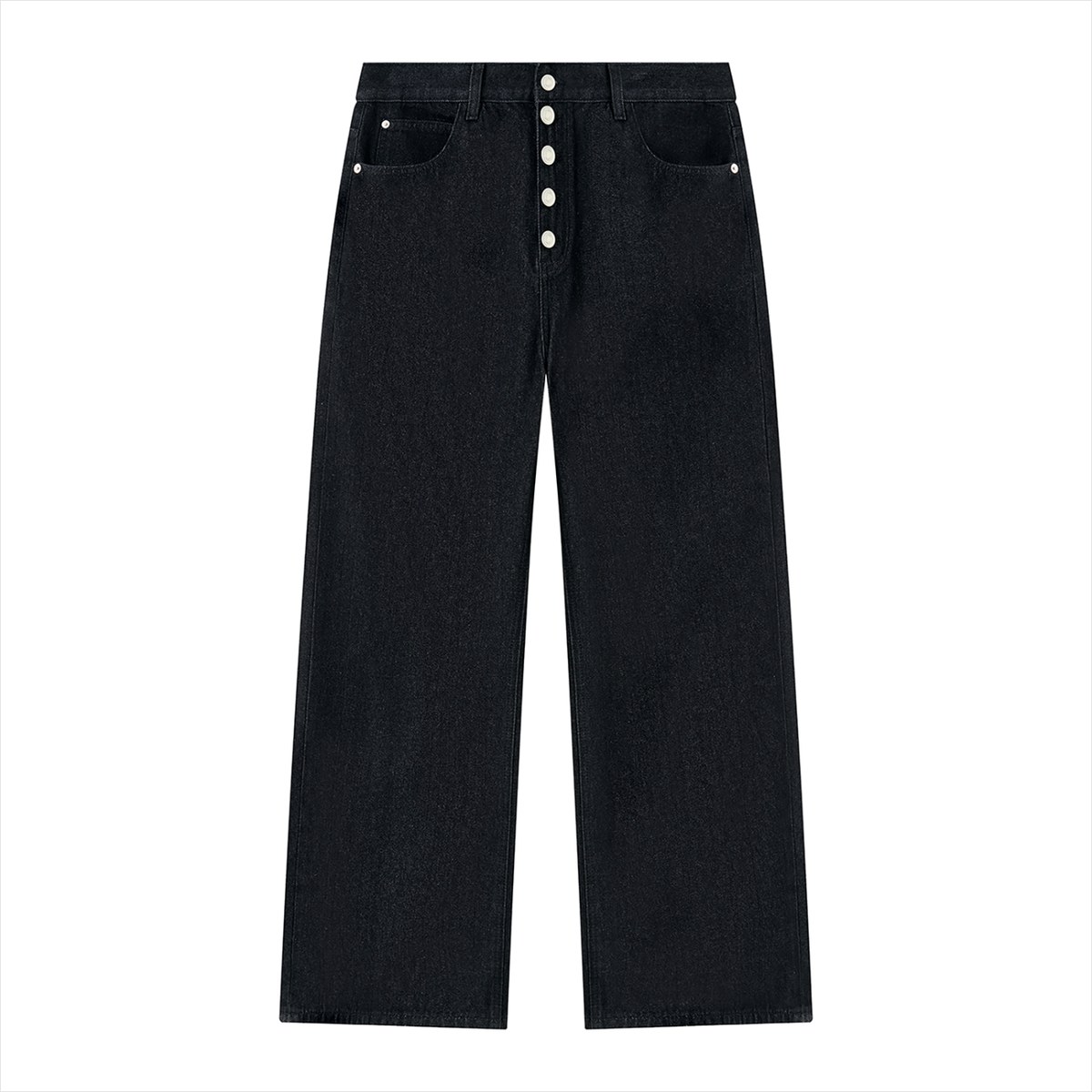 Jeansy Wide Leg Vintage Wash – Nowrocky (streetwear)