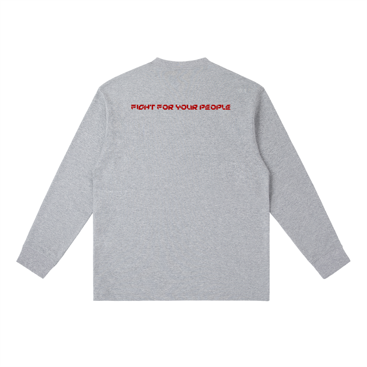 Longsleeve Crewneck Drop Shoulder – Nowrocky™ — opuszczona linia ramienia z bliska