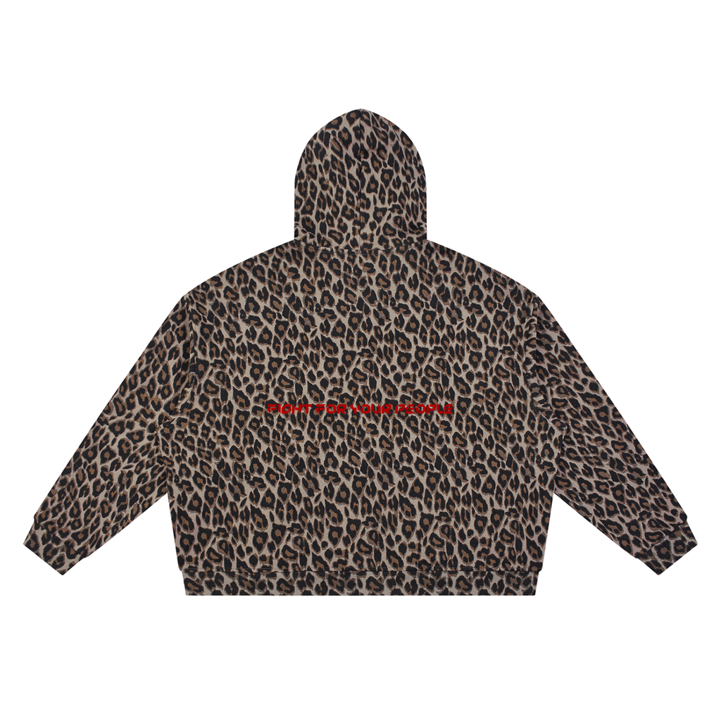 Bluza Leopard Full Zip Contrast Tape – Nowrocky™ — bluza na zamek od tyłu