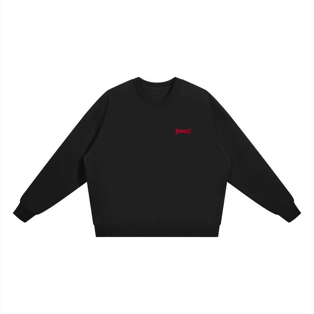 Bluza Oversize z Dekoltem V – Nowrocky (streetwear)