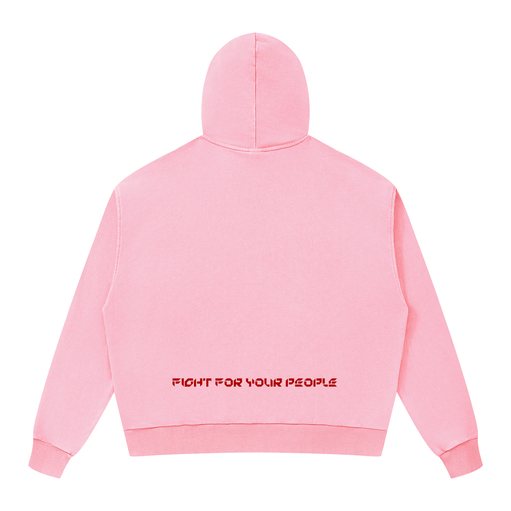 Bluza Rozpinana Boxy Mineral Wash – Nowrocky (streetwear)