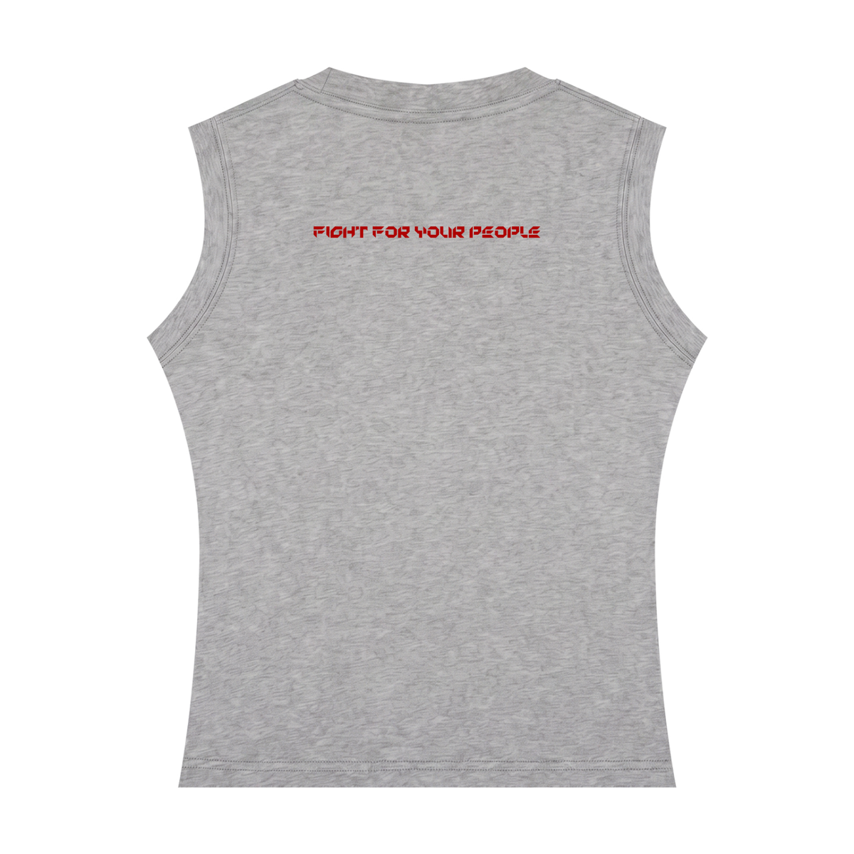 Tank Top Crewneck Regular Fit – Nowrocky™ — dolna krawędź i szew boczny