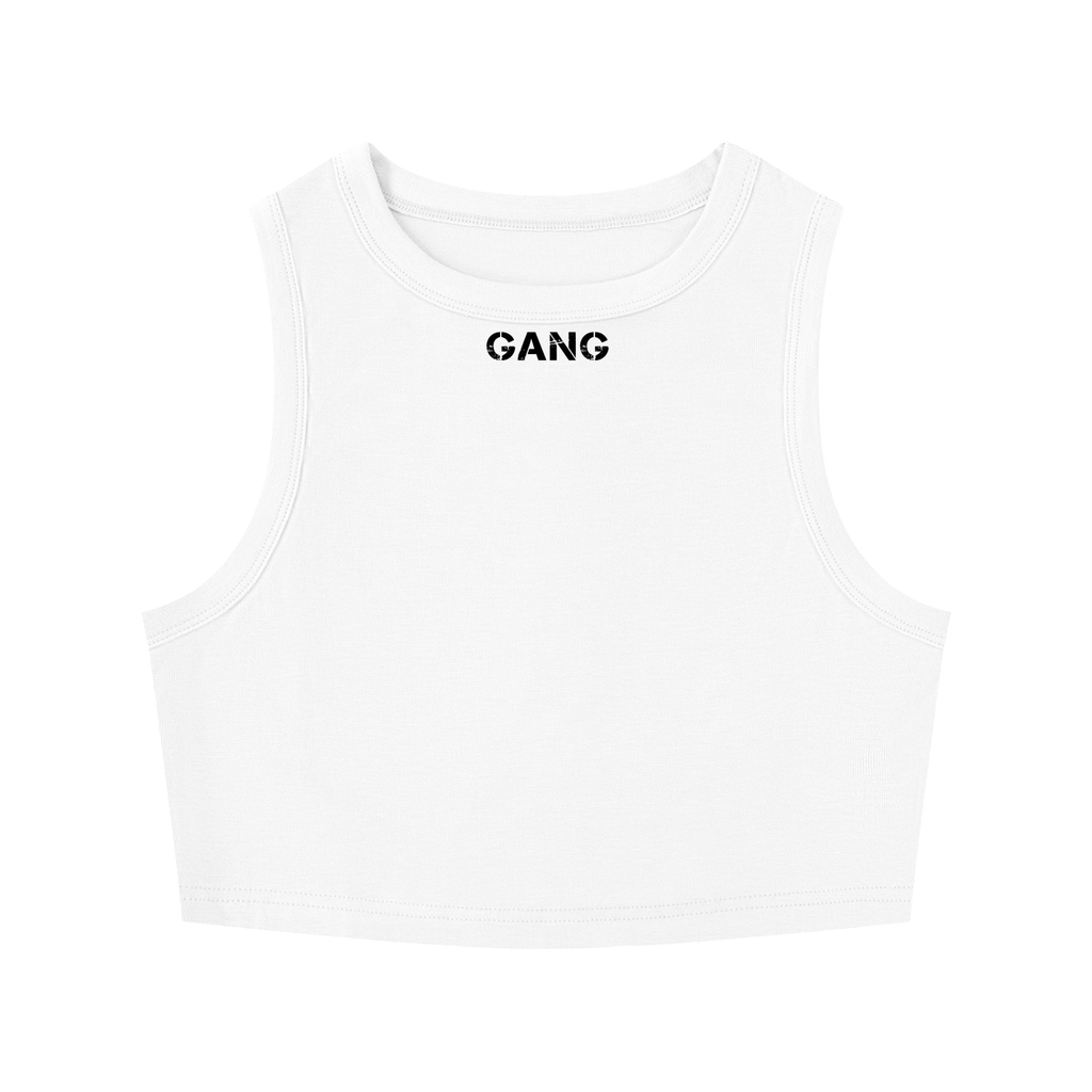 Tank Top Damski Tight Crewneck Crop – Nowrocky™