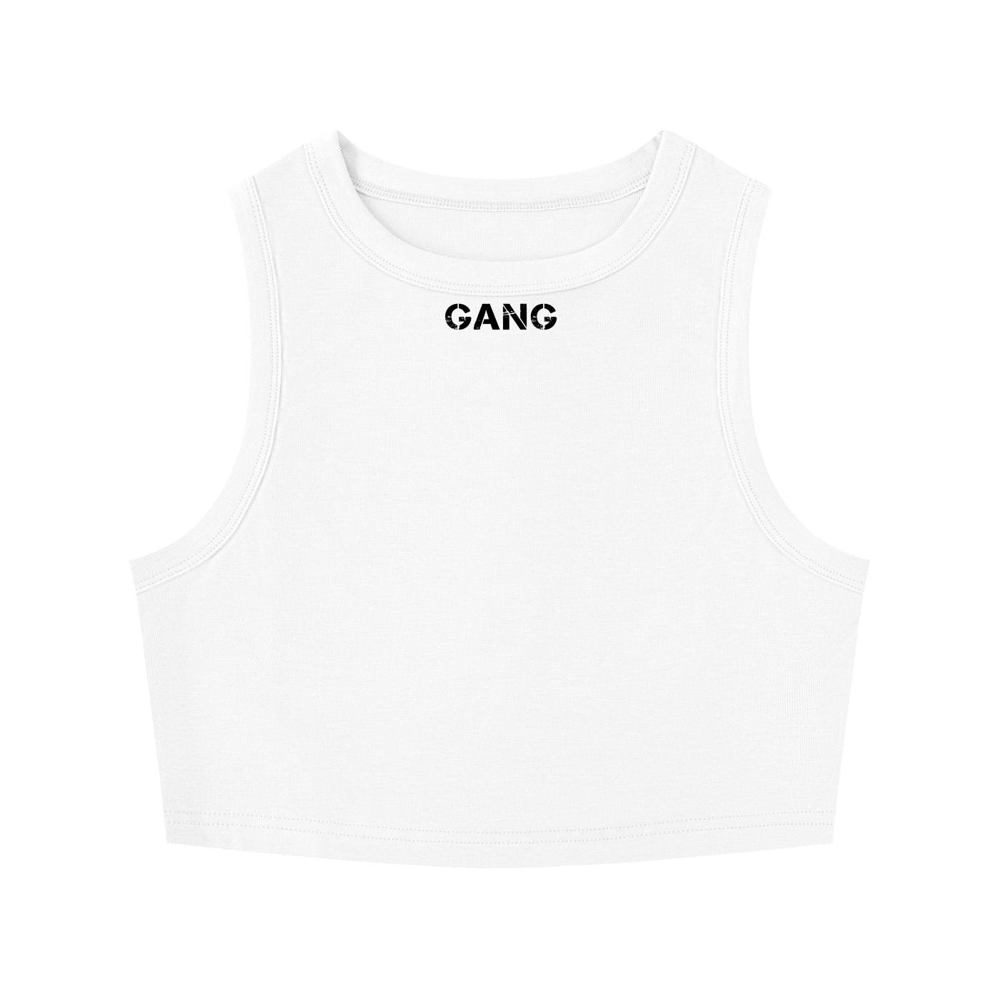 Tank Top Damski Tight Crewneck Crop – Nowrocky™