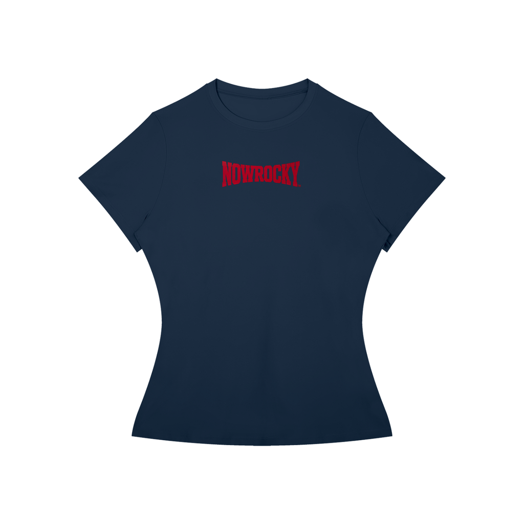T-shirt Slim Fit Performance – Nowrocky™ — plecy i szerokość ramion z bliska