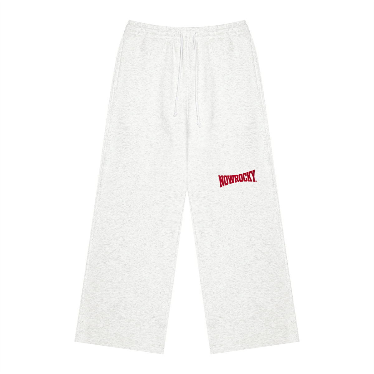 Spodnie Dresowe Heavyweight Fleece – Nowrocky™ — spodnie dresowe z grubej dresówki, przód