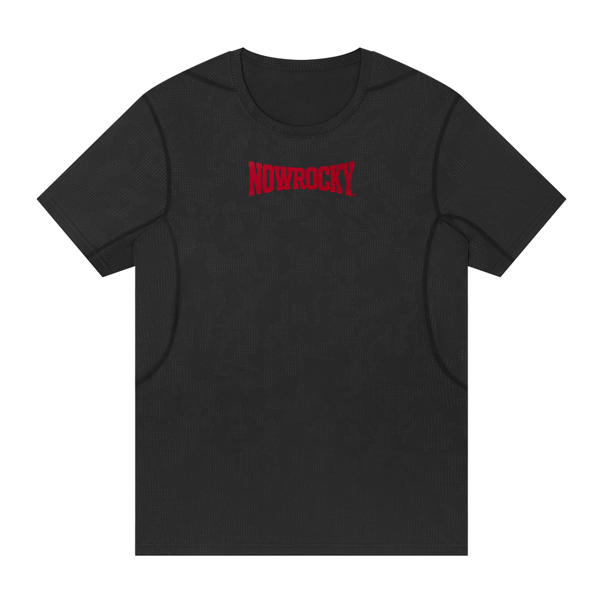 T-shirt Jacquard Mesh – Nowrocky™ — koszulka z siateczki, widok z przodu