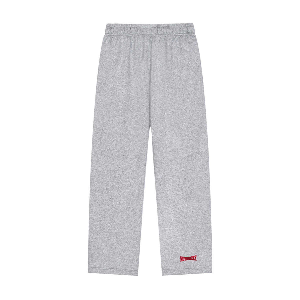 Spodnie Dresowe Straight Leg – Nowrocky™ — faktura dresówki w zbliżeniu