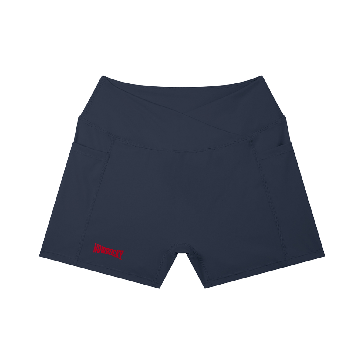 Szorty Treningowe High Waist z Kieszeniami – Nowrocky™ — krótkie spodenki z profilu