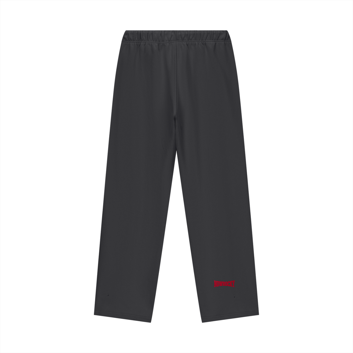 Spodnie Dresowe Heavyweight Straight Leg – Nowrocky™ — dres o prostym kroju, widok z tyłu