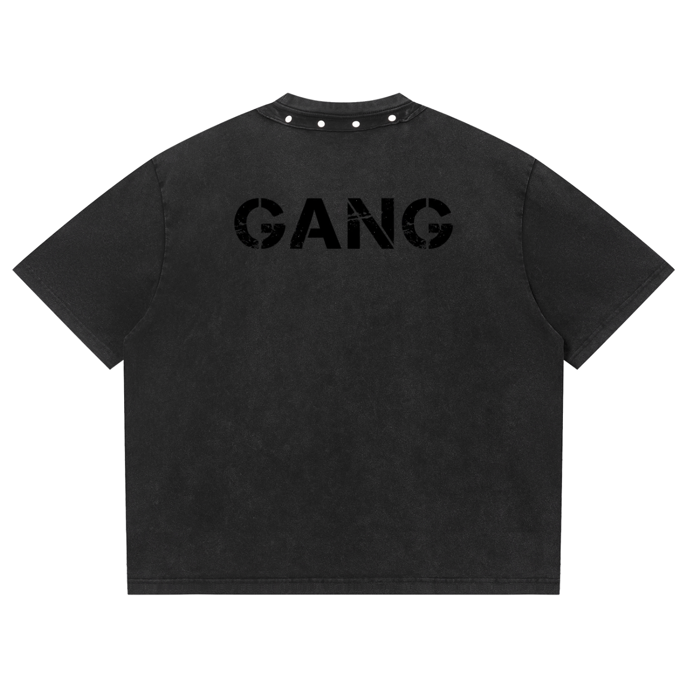T-shirt Washed Boxy Studded – Nowrocky™