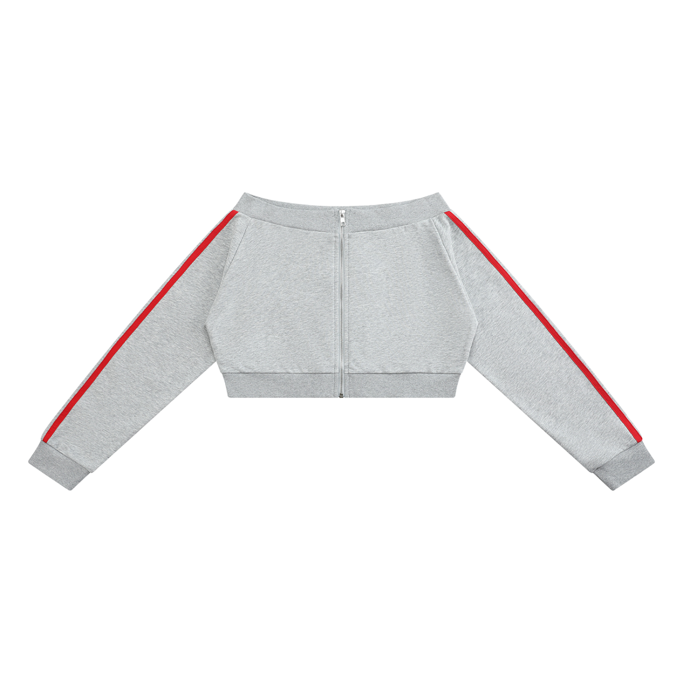 Bluza z zamkiem na całej długości z odkrytymi ramionami – Nowrocky™