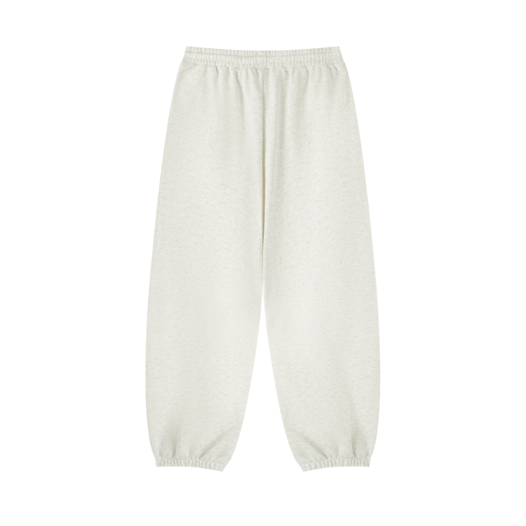 Spodnie Dresowe Jogger Essential – Nowrocky™ — ujęcie z profilu, zwężana nogawka