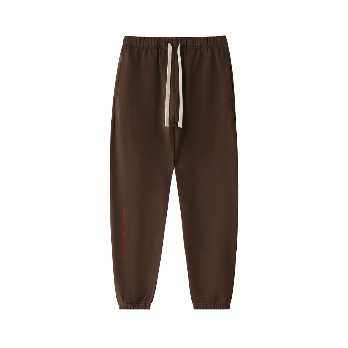 Spodnie Dresowe Heavyweight Cotton – Nowrocky™ — boczna kieszeń i jej wejście