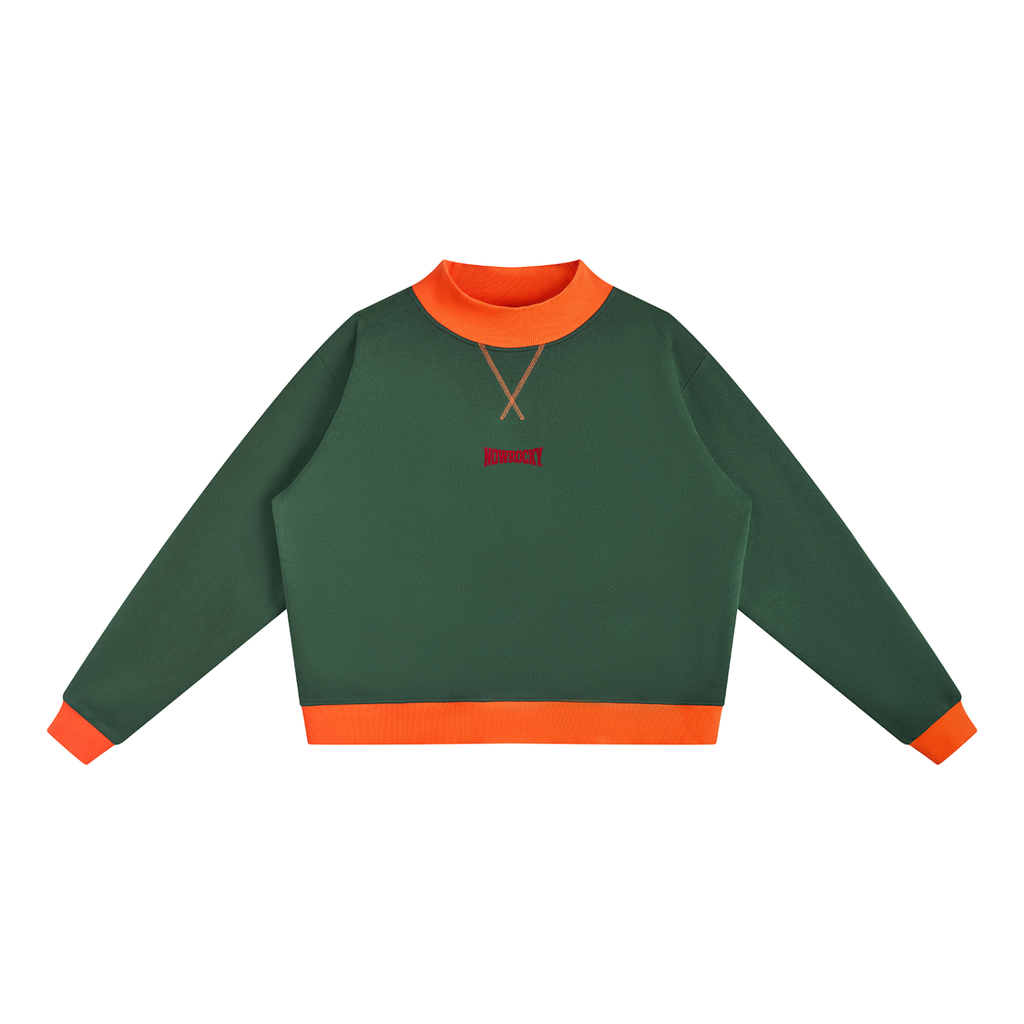 Bluza Color Block Mock Neck – Nowrocky (streetwear)