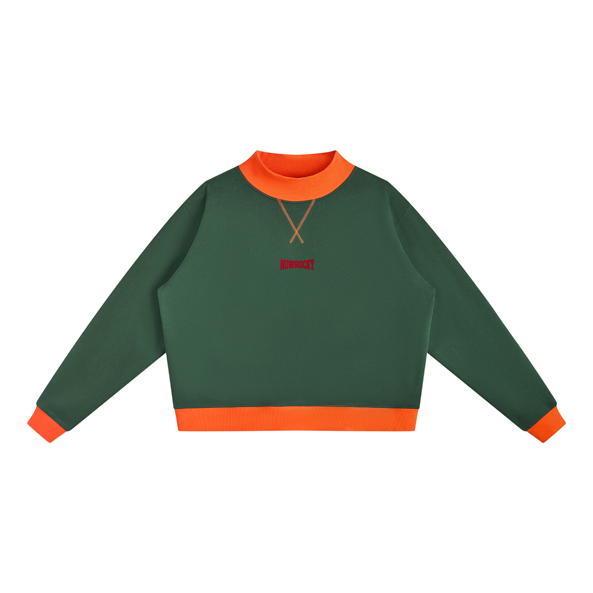 Bluza Color Block Mock Neck – Nowrocky (streetwear)