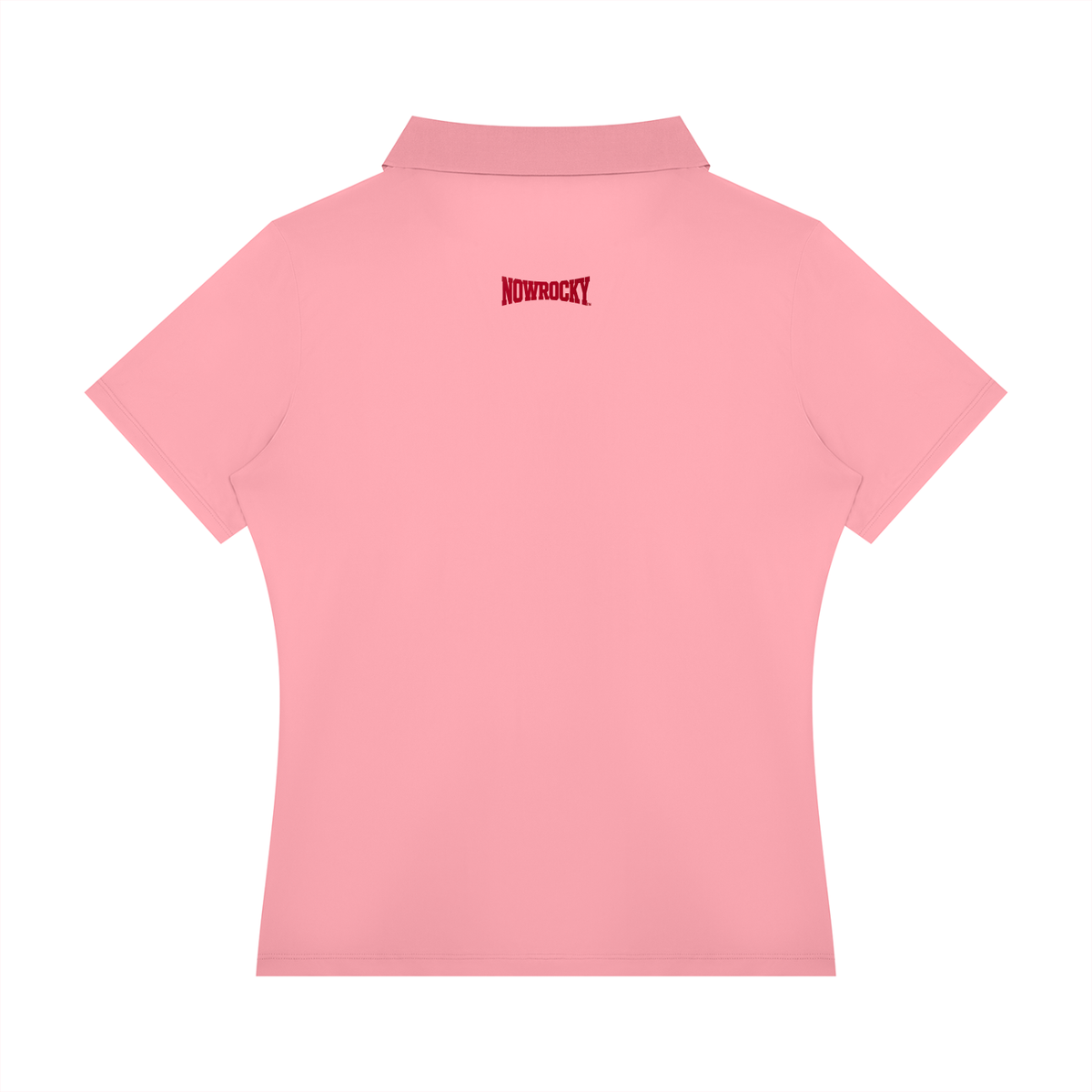 Polo Damskie Color Block Contrast Placket – Nowrocky™ — faktura dzianiny pique w powiększeniu