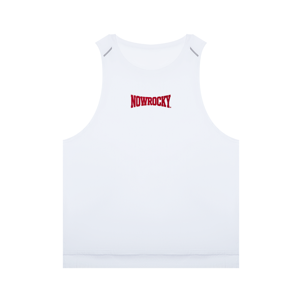Tank Top Performance Loose – Nowrocky™ — bezrękawnik na modelu, cała sylwetka